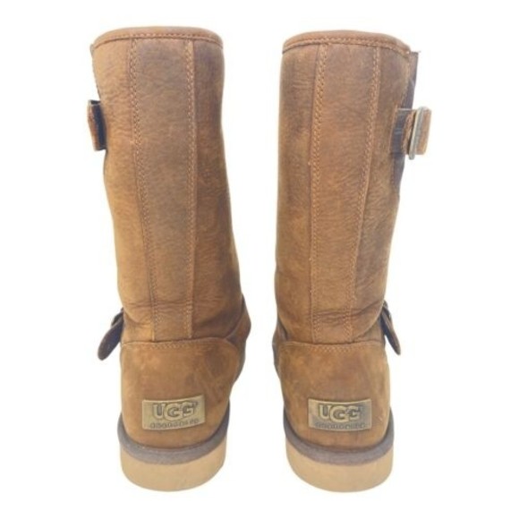 UGG Australia Sutter Boots Toast Brown Water Resistant Size 6 1005374 - Picture 6 of 7